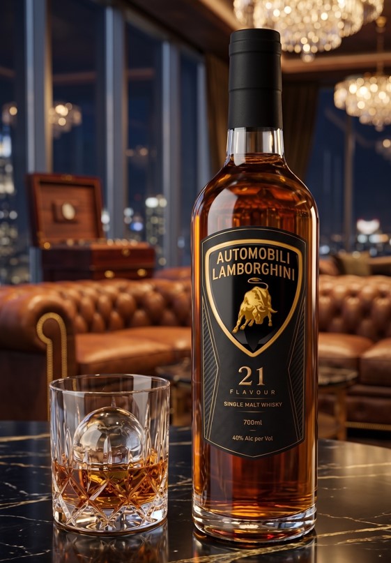 藍寶堅尼經典威士忌 21年單一麥芽威士忌 Lamborghini 21 Years Single Malt Whiskey